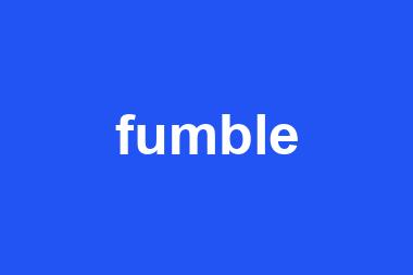 fumble