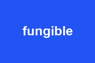 fungible