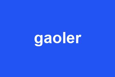 gaoler