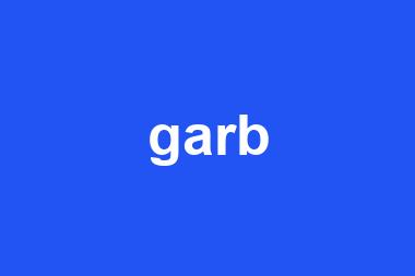 garb