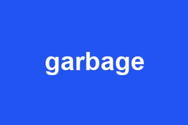 garbage