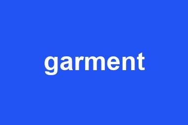 garment