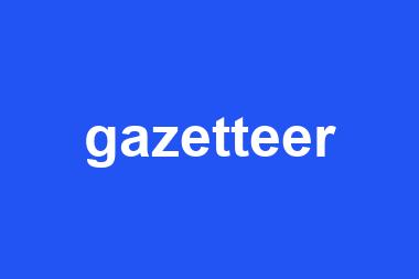 gazetteer