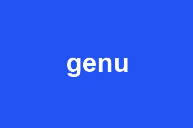 genu