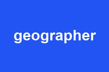 geographer