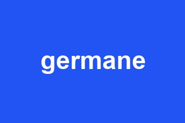 germane