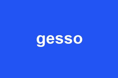 gesso