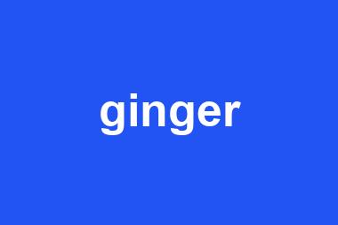 ginger