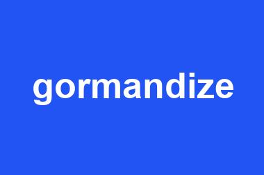 gormandize