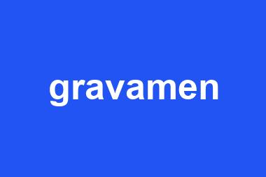 gravamen