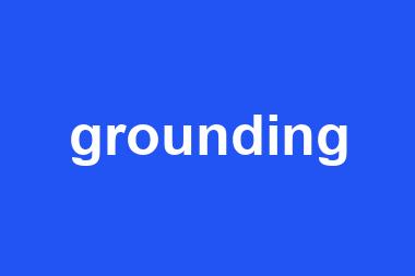 grounding