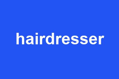 hairdresser