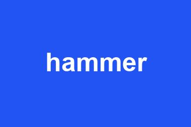 hammer