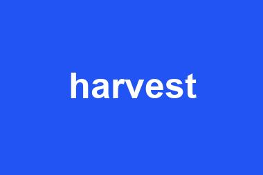 harvest