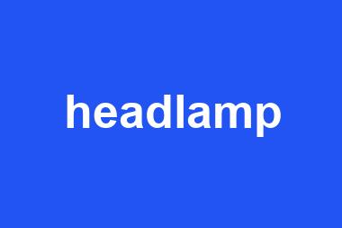 headlamp