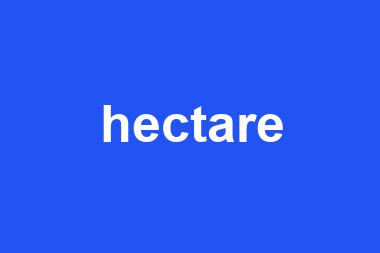 hectare