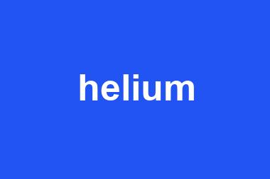 helium