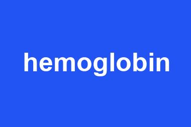 hemoglobin