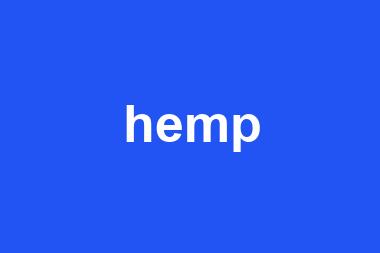 hemp