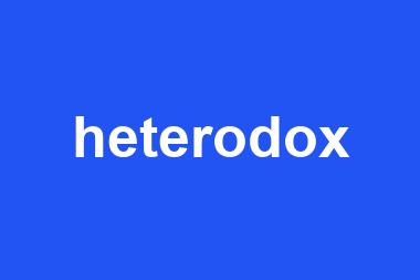 heterodox