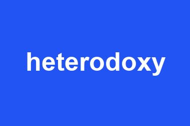 heterodoxy