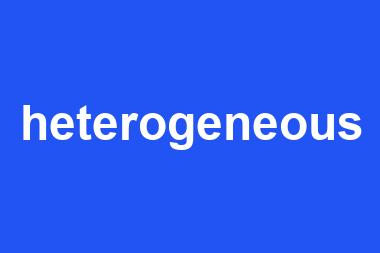 heterogeneous