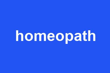 homeopath