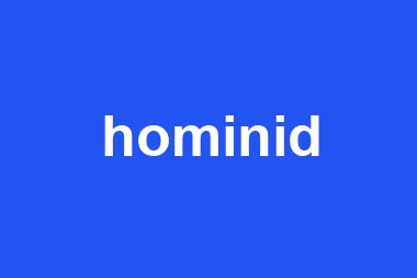 hominid