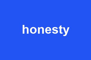 honesty