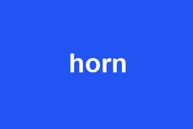 horn