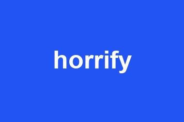 horrify