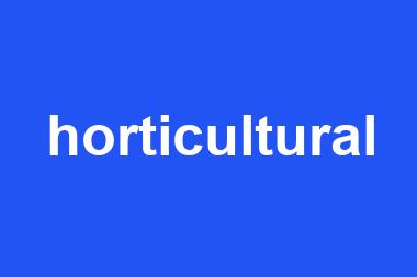 horticultural