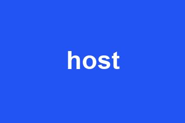 host