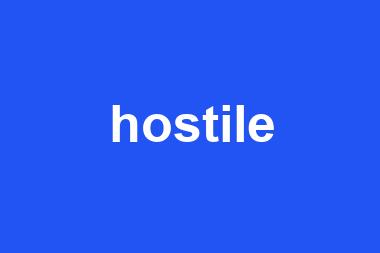 hostile