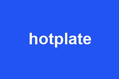 hotplate