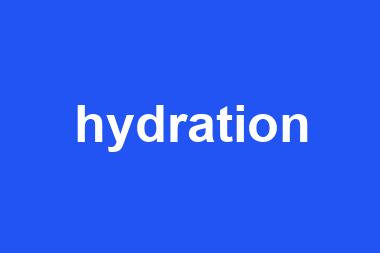 hydration