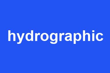 hydrographic