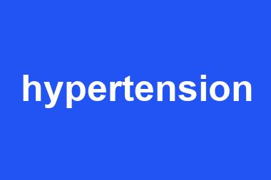 hypertension