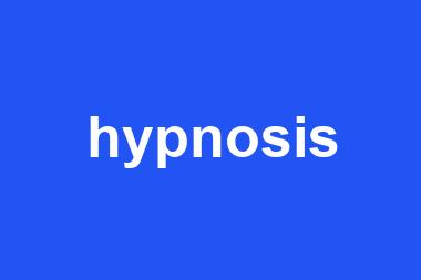 hypnosis