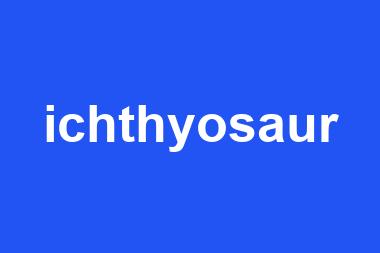 ichthyosaur