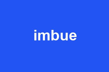 imbue