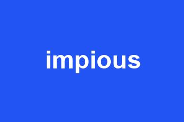 impious