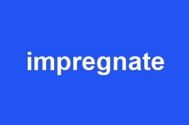 impregnate