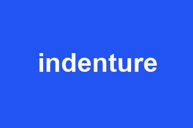 indenture