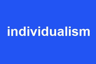 individualism