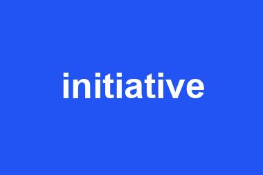 initiative