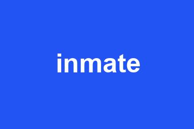 inmate