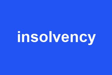 insolvency