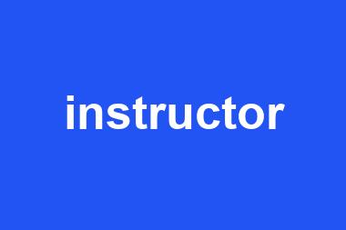 instructor