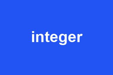 integer